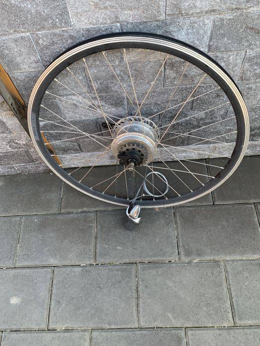 Vand roata bicicleta cu schimbator