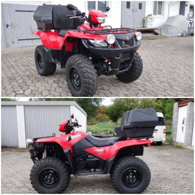 Suzuki King Quad LTA 700 Adus acum Din Germania,7000KM Nerulat IN RO!
