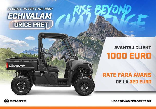 Atv CFMOTO Uforce 600 EPS Gri '25 SH
