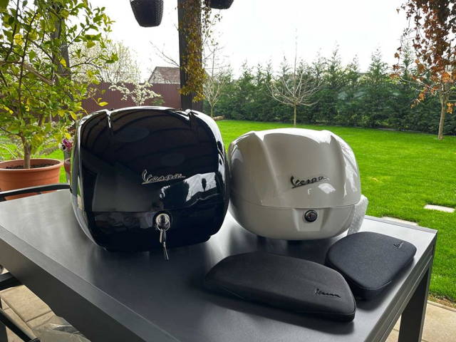 Topcase Vespa NOU Primavera GTS GT Lx + spatar