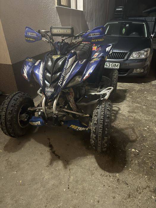 2 atv kymco kxr 250/yamaha raptor 350 cu acte( schimb doar cu atv 4x4)
