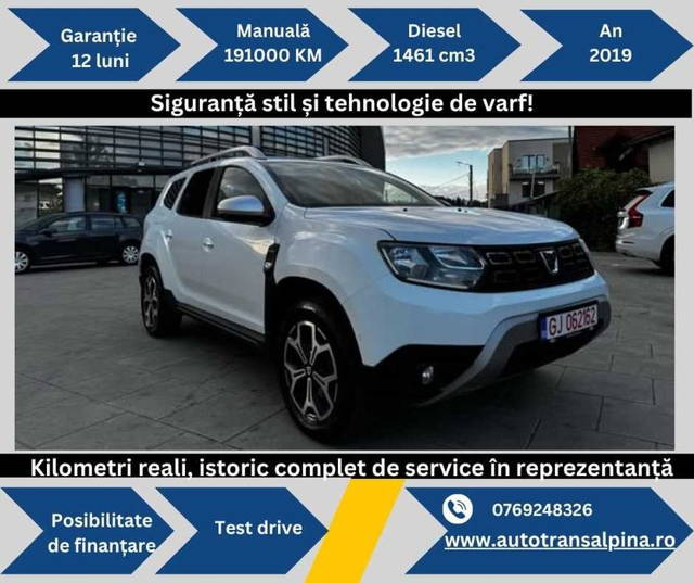 Dacia Duster Blue dCi 115 4WD Prestige /Rate /Garantie /TVA deductibil