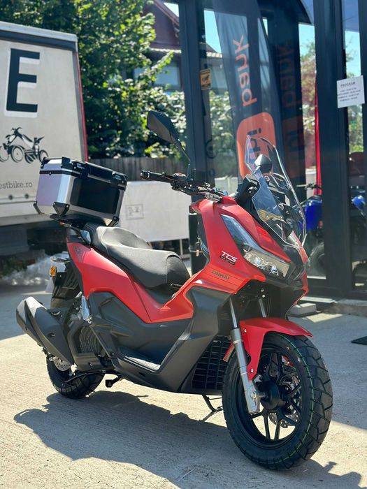 Scuter LINHAI ADV 125 ABS+Topbox- se conduce cuB-stoc EST BIKE Campina