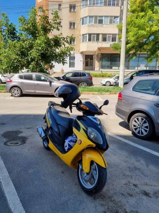 Scooter inmatriculat