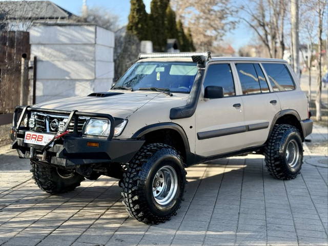 • Nissan Patrol Y61 Lung 2005 • Swap Motor M57 270 cp • Modificat ••