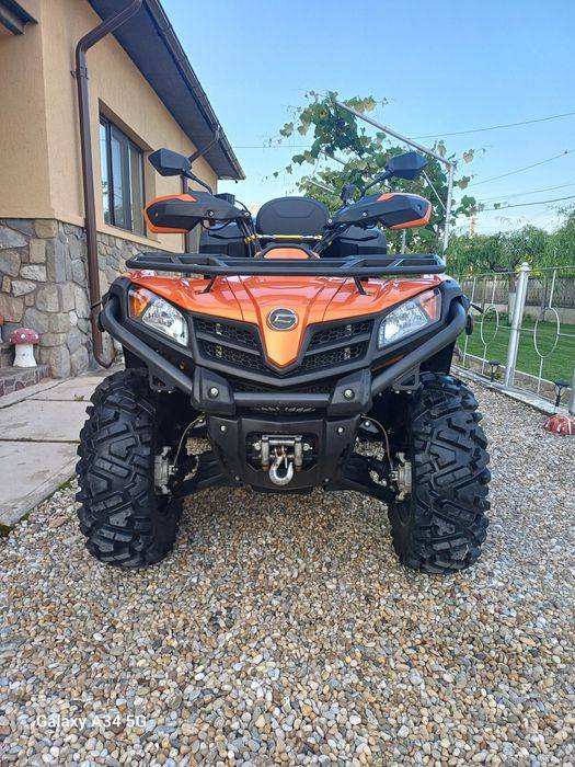 Cf moto 450 L an 2020 km 2300 proprietar în acte carte, talon, fiscal