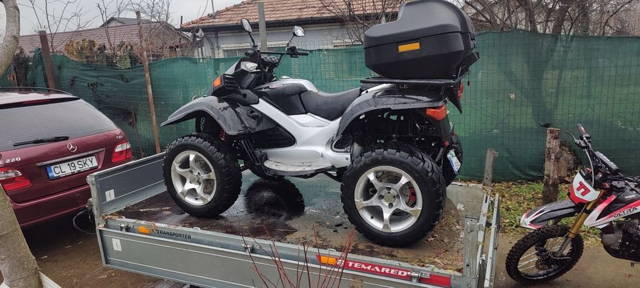 ATV GS-Moon 260 înmatriculat.