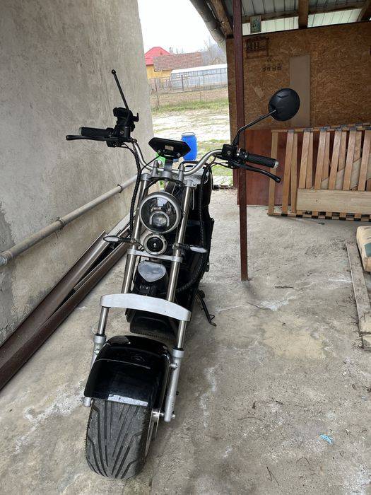 Scuter electric Coco G4, BILI BIKE, 1500W, 45km/h, Negru