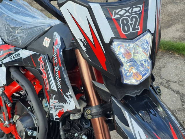ATV Super Moto Cross 125 KXD 17/14" CB-609EK PRO Racing cu trepte