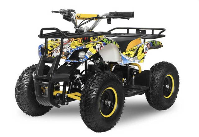 ATV 49cc Graffiti pentru Copii Benzina Garantie 1 An