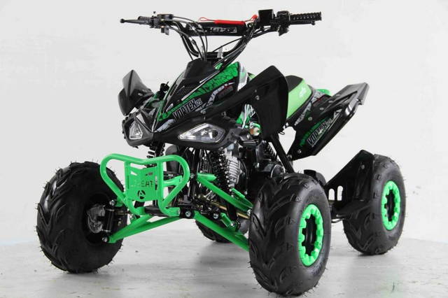 Atv SBR Vortex 7" 125cc 4T benzina negru/verde