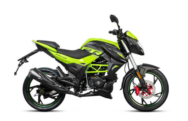 Motociclu Barton FR50cc, culoare negru/verde