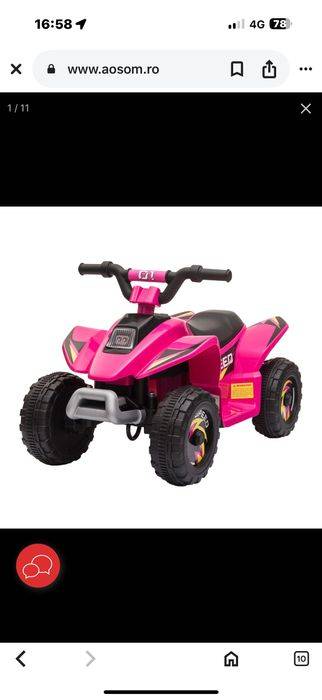 Vând atv electric