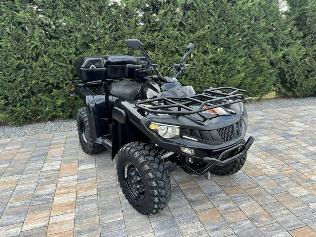 Atv Dinli 600 4x4 / fabricatie 2014 / omologat 2 persoane