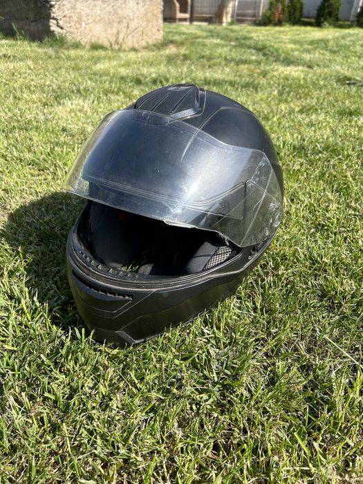 Vand casca moto negru mat