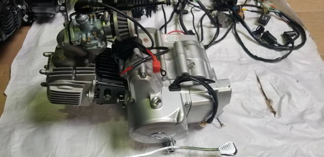 Motor 124cc cross sau 110cc atv