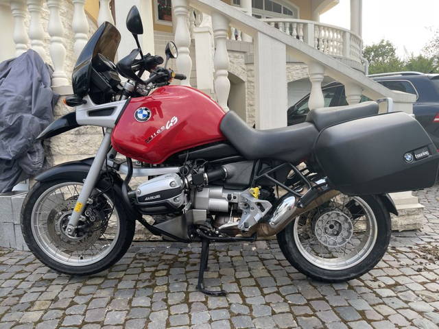 BMW R1100 GS 1998, motocicleta touring enduro