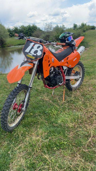 Ktm lc 4 de vanzare acept si chimvuri cu 2t cross