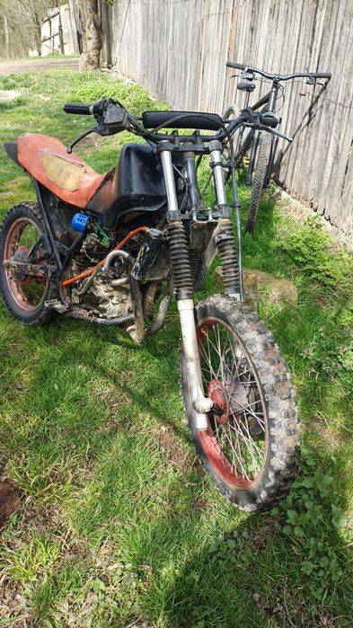 cross Gilera rx 125 2t cu motor schimbat. 250 4t