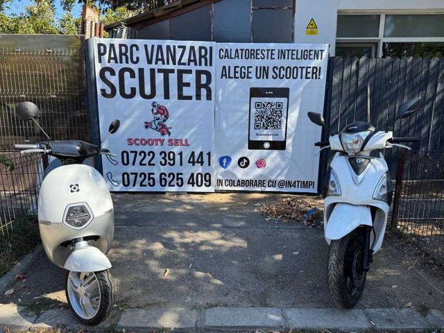 Vanzare scutere FARA PERMIS diferite modele Kymco,Piaggio,Vespa,Yamaha