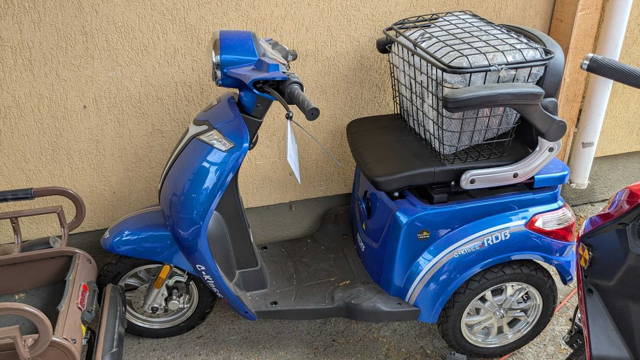 Tricicletă electrică C-klass2, 800 W frână față disc