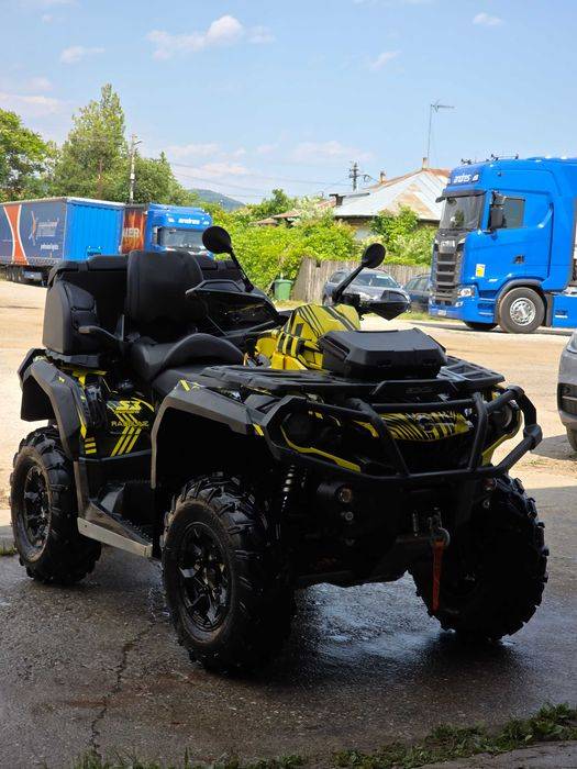 Can am outlander g2 1000cmc Înmatriculat recent cu nr negru 331ore