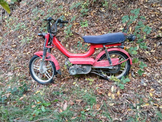 Vand moped urgent