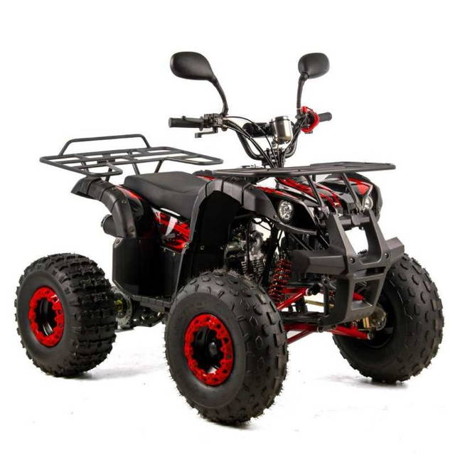 Atv copii XTR 006 Phyton, roti 8 inch, 125cc, 4 timpi, 3+1,negru/rosu
