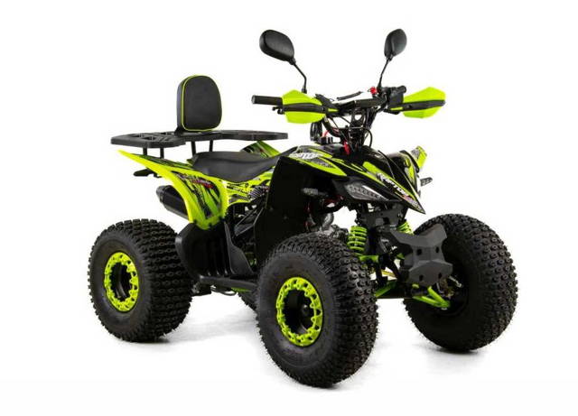 ATV XTR Pro Raptor 016, roti 8 inch,125cc, 1+1 viteze, negru/lime