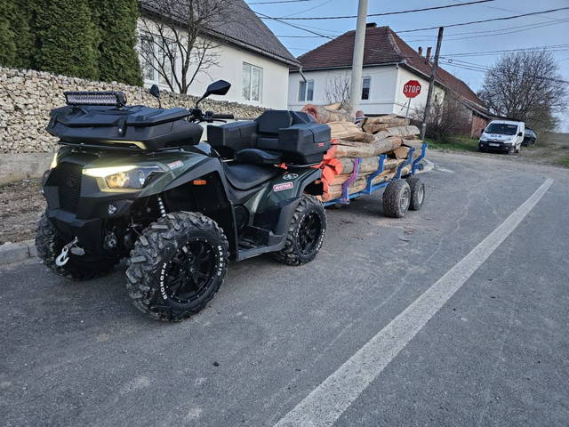 Kymco MXU 700 fără servo direcție