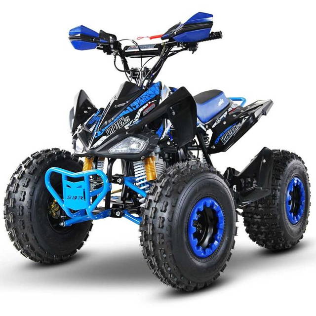 Atv SBR Vortex 8" 125cc 4T benzina negru/albastru