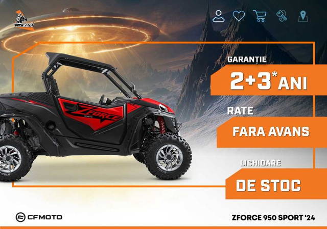 ATV CFMOTO ZFORCE 950 Sport '24 (TGB, Linhai, Can-Am, Polaris)