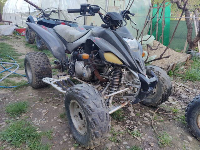 Vând sau dezmembrez Atv hisun 400 (Yamaha raptor 350)
