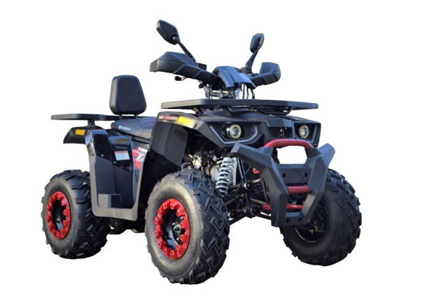 ATV Nitro Motors 180cc Maxi Quad Rugby V3 CVT RS10 Platin