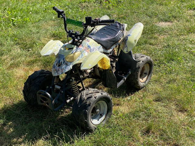 Atv 125 cmc pornire de la buton