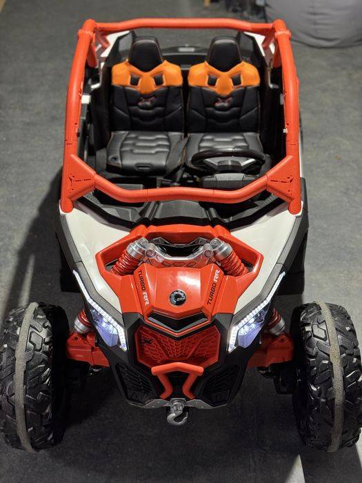 Vand masinuta electrica copii UTV buggy Can-Am 4x4 Maverick 2x 24V