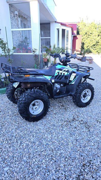 ATV Linhai 4x4 , înmatriculat cu numar negru