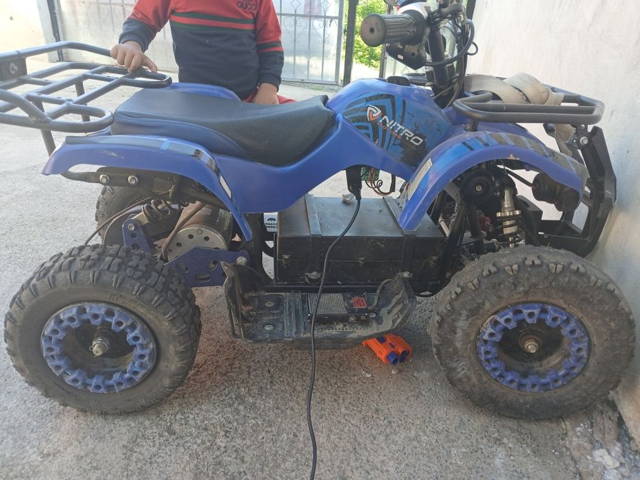 Atv. Electric  foarte puternic merge cu 35 cilometri