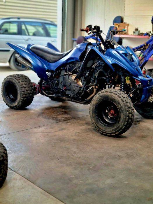 Vand atv iamaha raptor cu motor de honda gbr 600