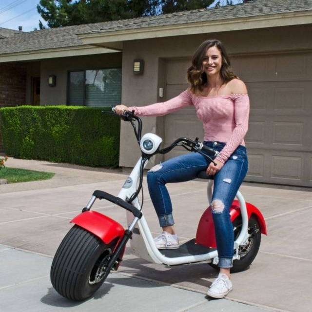 Scuter ELECTRIC Trotineta Scooter Electrica Chopper Harley Bicicleta