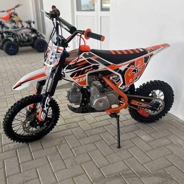 Motocicleta cross 125cc NCX CRX 4T benzina 14/12" portocaliu