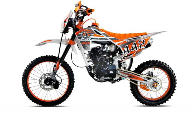 Motocicleta Enduro/Cross Barton BXF 150cc Pro, 4T, roti 19"/16"