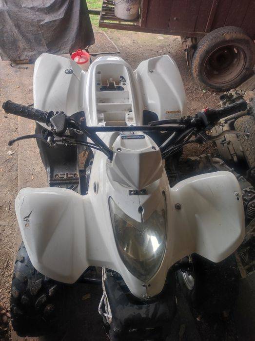 ATV 125 cm Și Două motoare De scuter