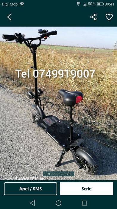 Vand  Puterea  motoarele de 2800 W X 2  cu 60V