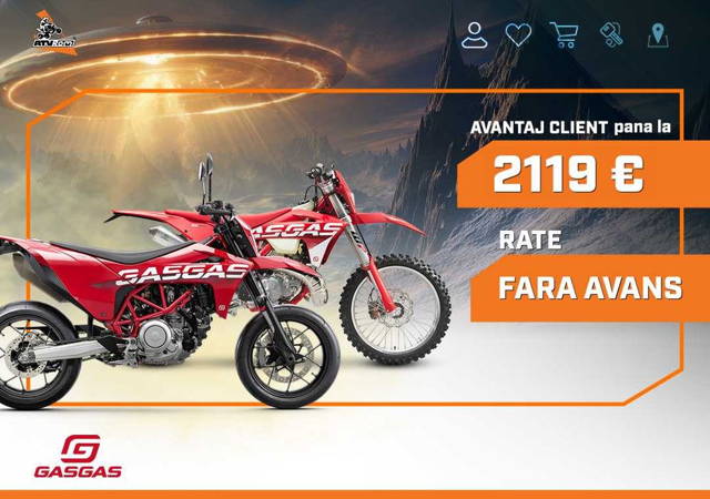 Motociclete GASGAS (Finantare flexibila)