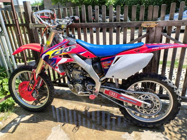 Cross Honda crf 250r