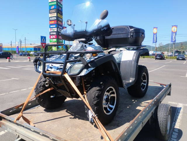 Linhai buyang 4x4 cu troliu recent adus in țară