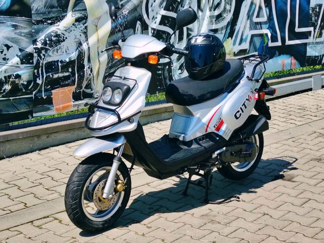 Scuter înmatriculat de 49cm,ITP-11.2026
