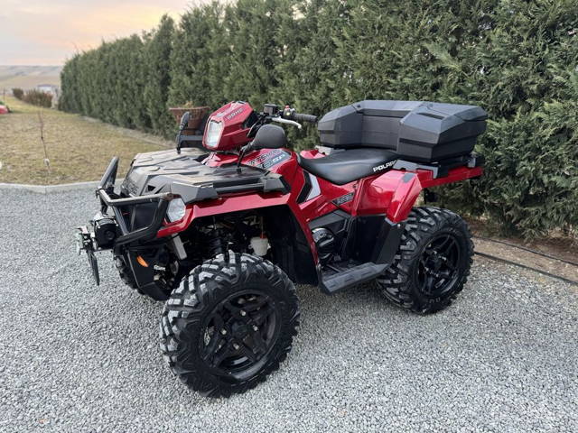 Atv polaris sportsman 570 4x4 / fabricatie 2018 / servodirectie