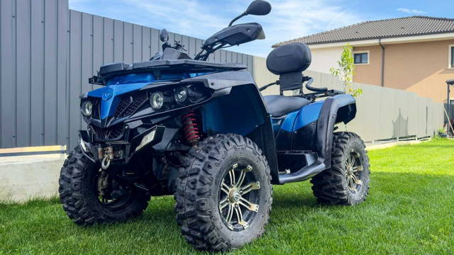 CF MOTO CFORCE 550L 2020 inmatriculat nr negru